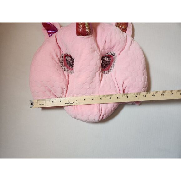 Unicorn Plush Mask – Soft Costume Headpiece for Dress-Up, Parties & Cosplay - Picture 4 of 4